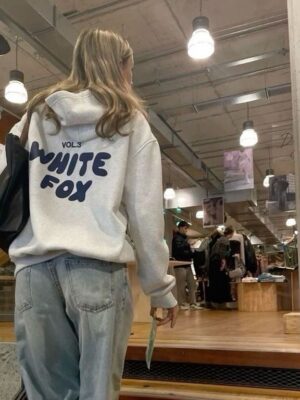 White Fox Hoodie