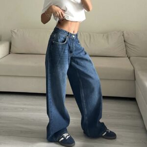Blue Baggy Jeans