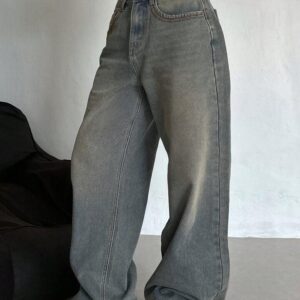 Faded Baggy Jeans